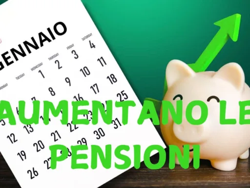 Aumentano le pensioni gennaio 2025